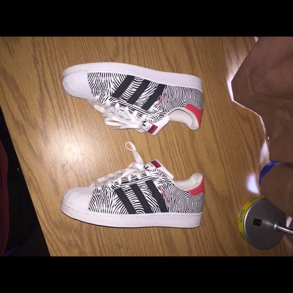 zebra shell toe adidas